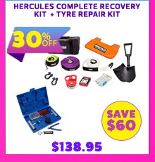 Complete Recovery Kit (11-Piece) + Tyre Repair Kit