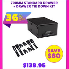 700mm Standard Drawer + Drawer Tie Down Kit