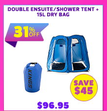 Double Ensuite/Shower Tent + 15L Dry Bag