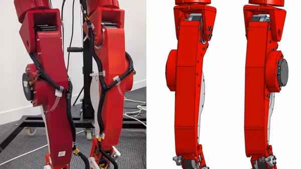 3D-printable humanoid legs let robotics experiments run wild | Ars Technica