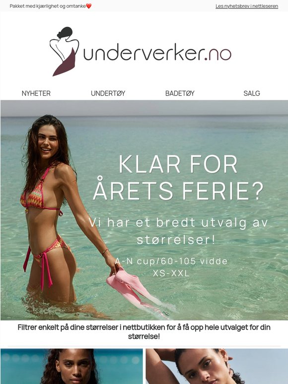 Badetøy som faktisk passer – til alle cup-størrelser!