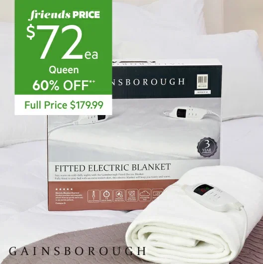 Gainsborough Fitted Electric Blanket