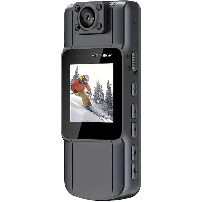 Image of Full 1080P Police Body Camera With Clip