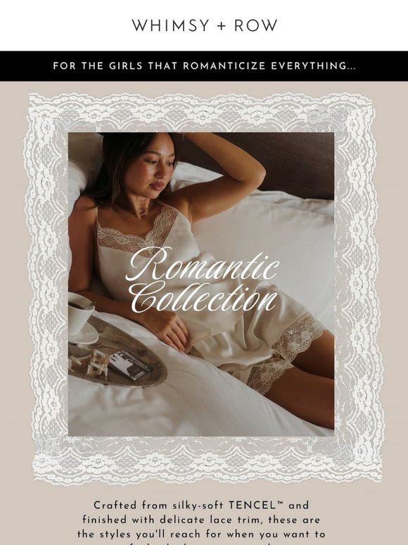 Silky. Romantic. Finally Here 🥀