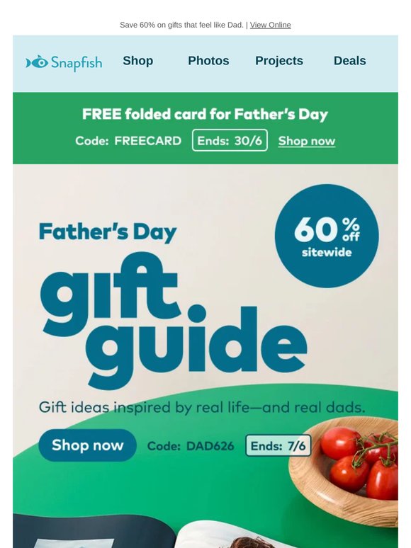 🎁 FREE Father’s Day card, on us!