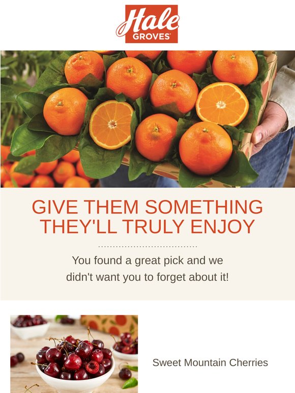 Win at Gift-Giving with Sweet Mountain Cherries