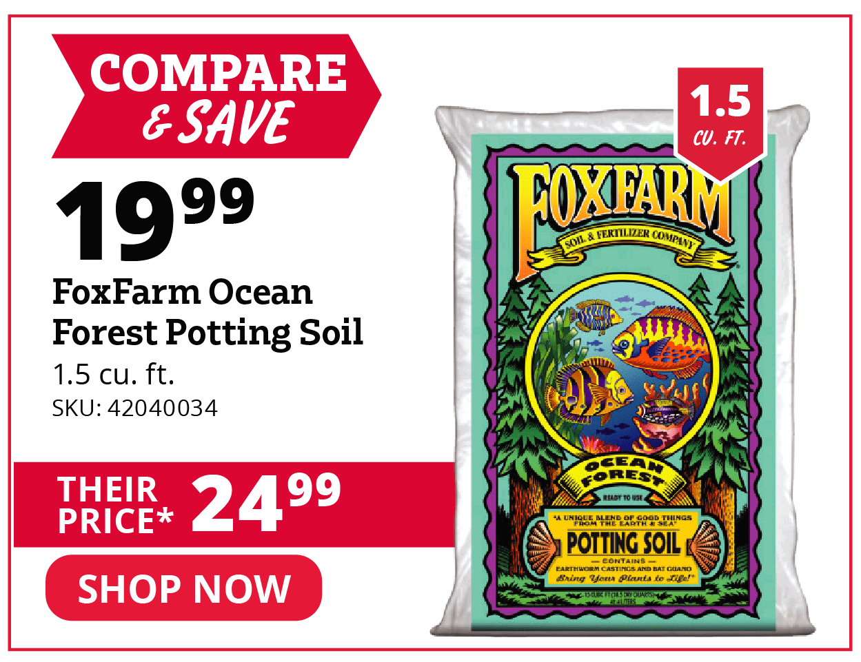 Fox Farm Ocean Potting Soil