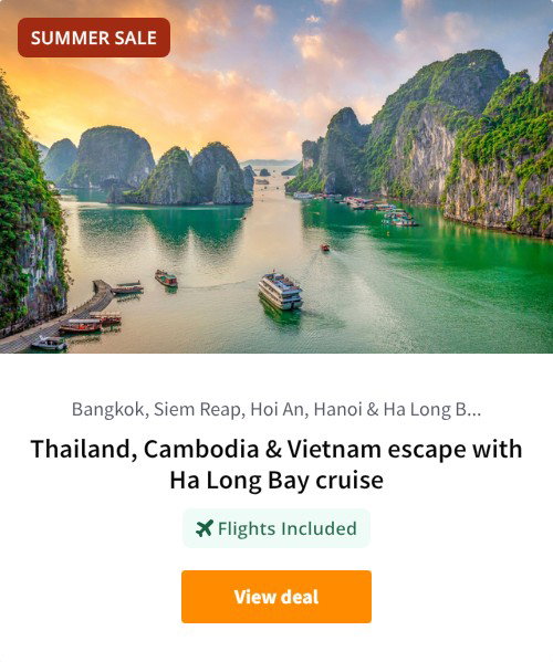 Thailand, Cambodia &amp; Vietnam escape with Ha Long Bay cruise