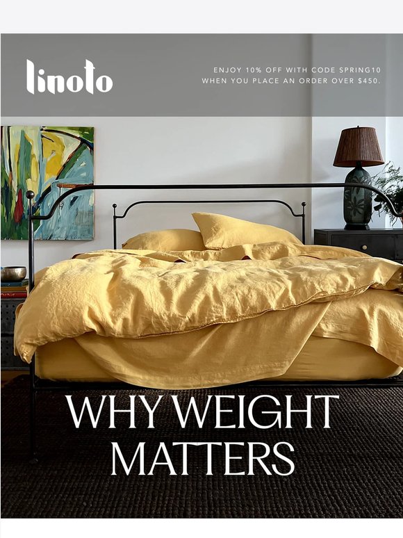 Why Weight Matters