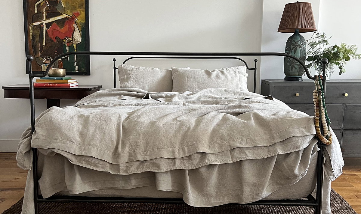 Natural Oatmeal Duvet Cover