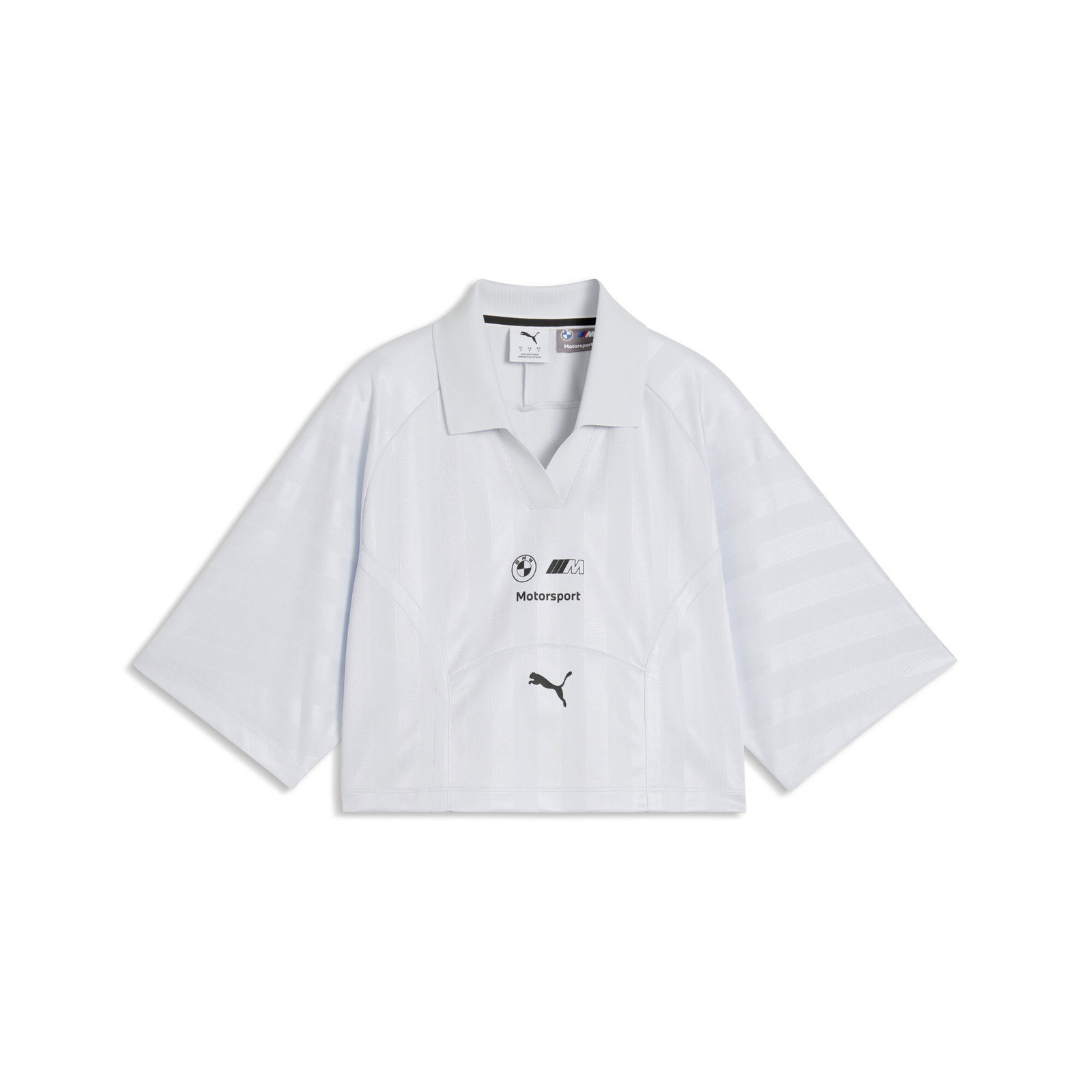 PUMA BMW M MOTORSPORT Cropped Polo Shirt, Women's