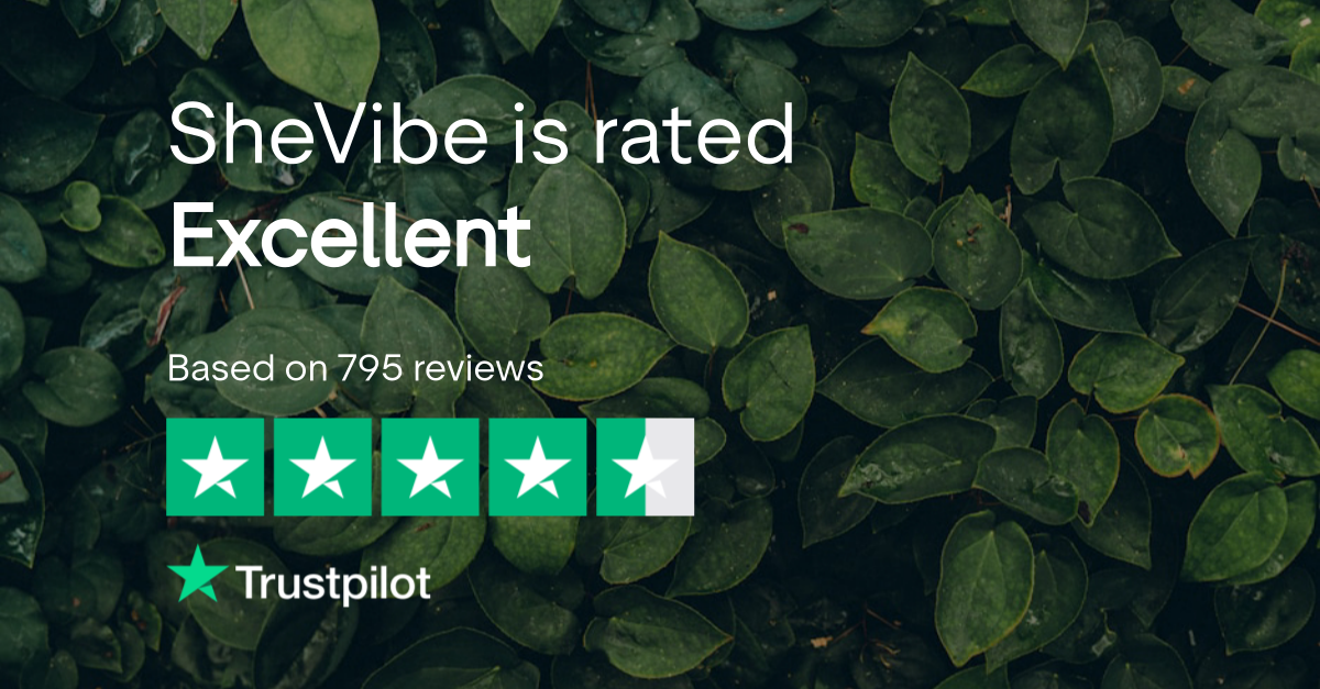 SheVibe is rated Excellent | Trustpilot