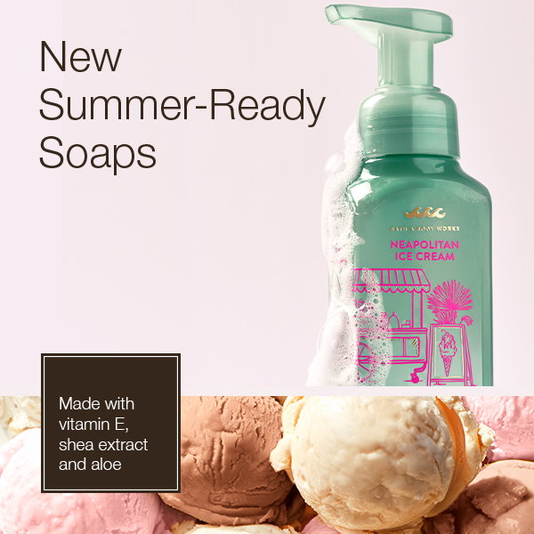 New summer-ready soaps