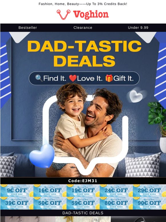 💙DAD-TASTIC DEALS——Gifts He'll Love! [Code Inside]