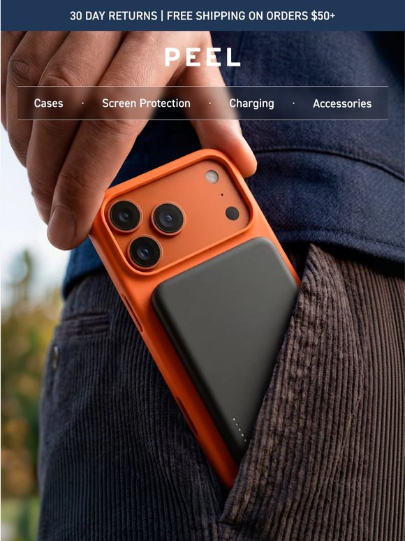Add a power bank, get a case for $10 ⚡