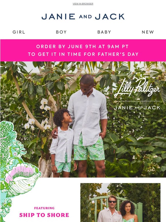 Matching moments for Father’s Day