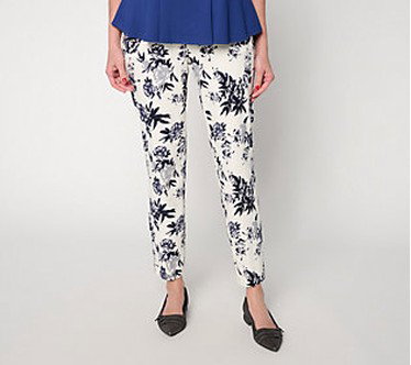 by Stacy London Petite Stretch Cigarette Ankle Pants