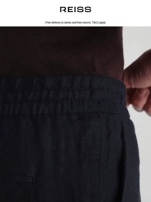 The Perfect Linen Trousers