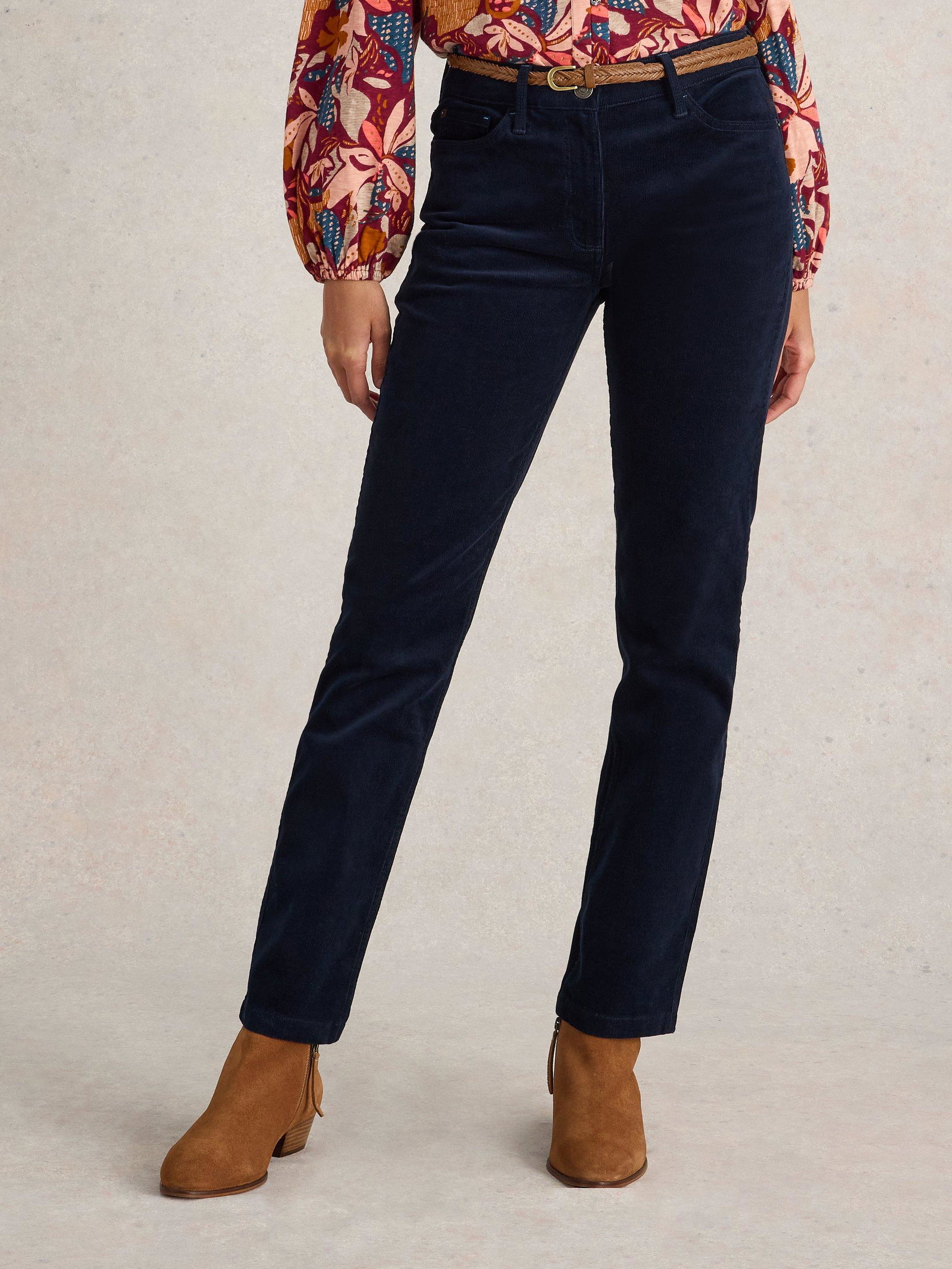 Shop Brooke Straight Cord Trouser