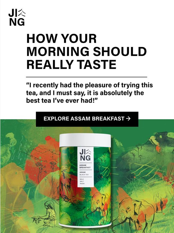 Better than any breakfast tea you've had before