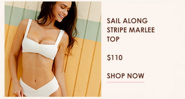 SAIL ALONG STRIPE MARLEE TOP