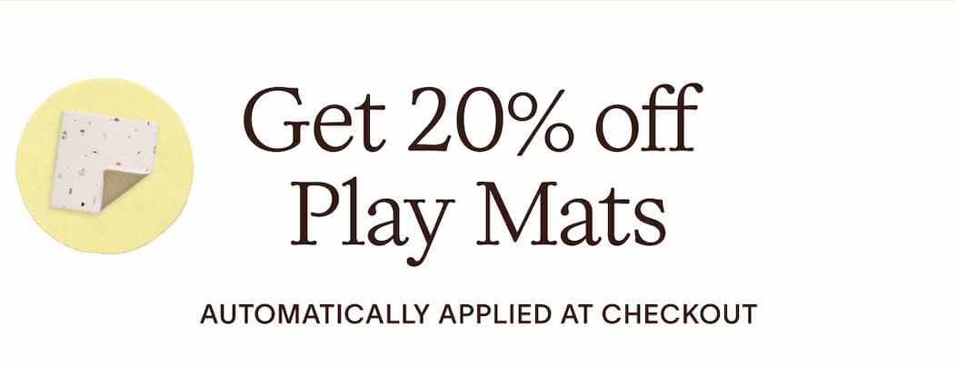 Get 20% off Play Mats
