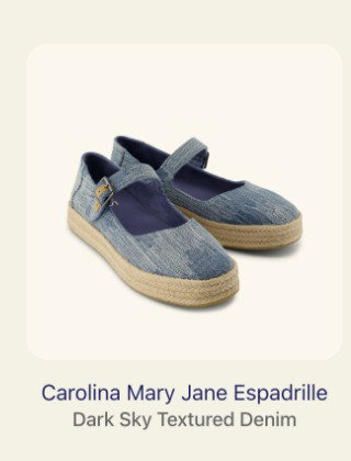 Carolina Mary Jane Espadrille