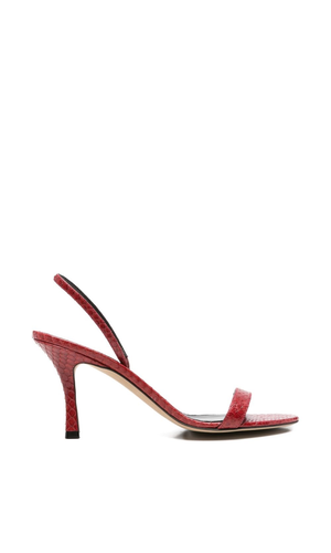 Ella leather heel sandals