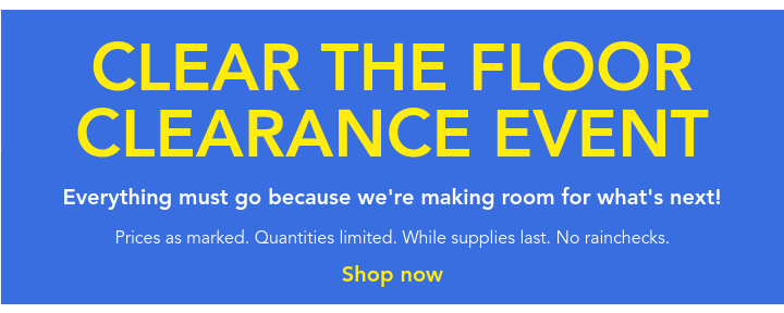  clearance event