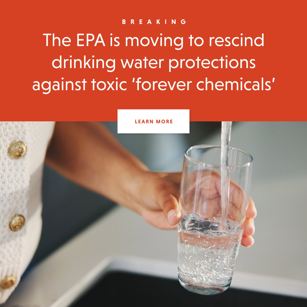 EPA rescinds water protections - LEARN MORE