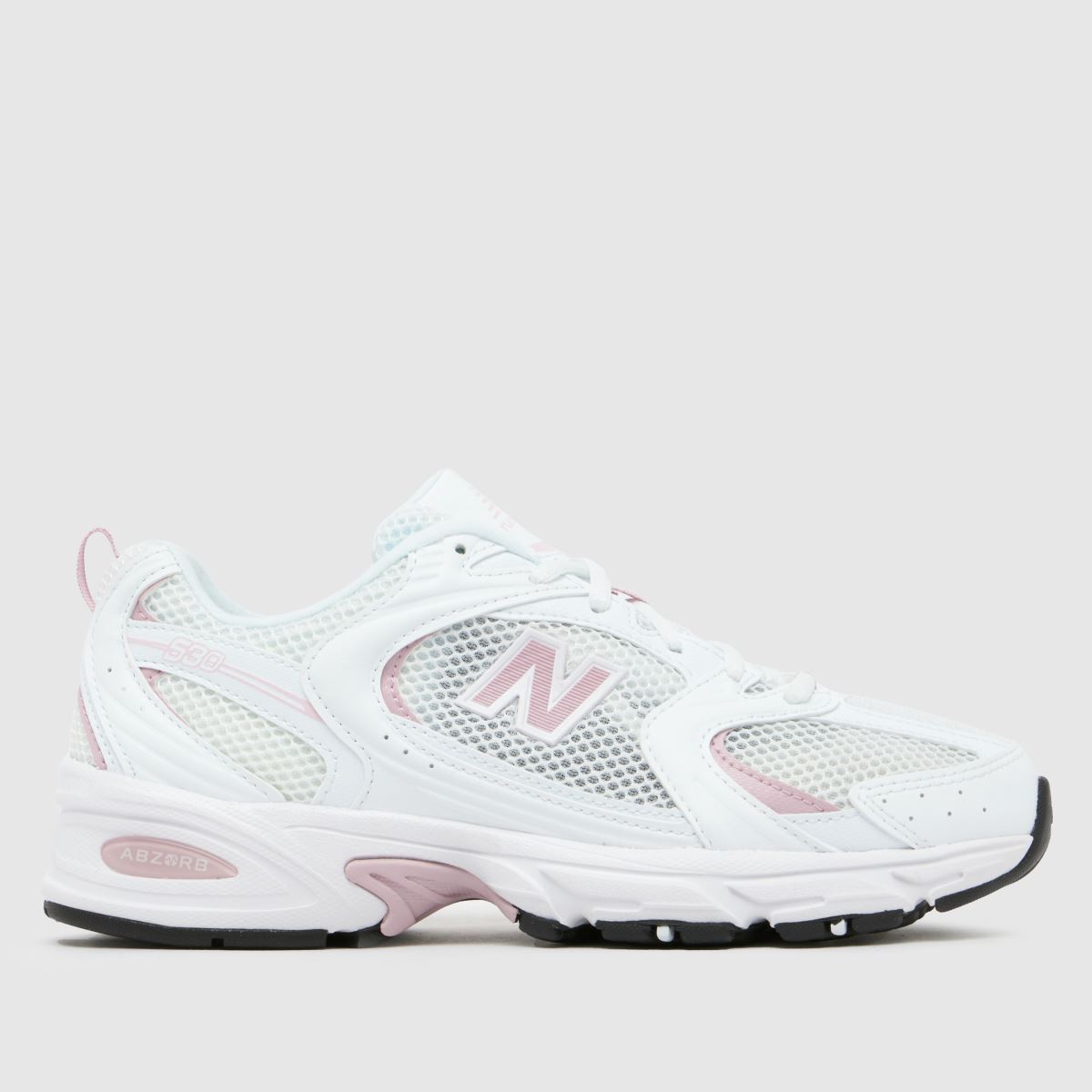 A New Balance 530 in White & Pink