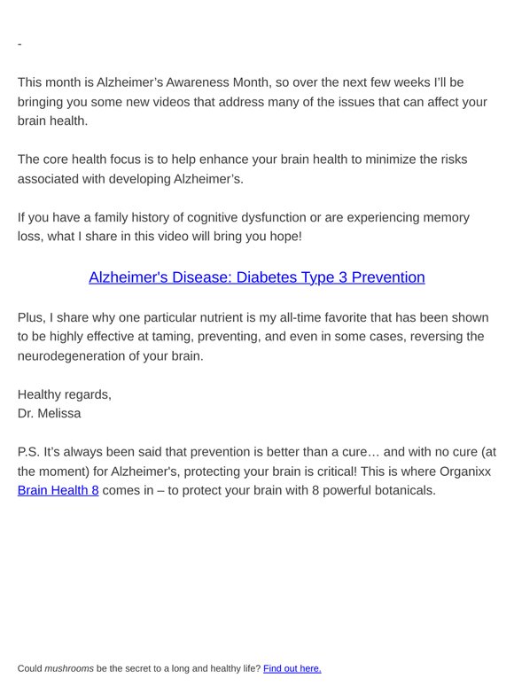 Ask The Doc: Is Alzheimer’s Linked to Blood Sugar?