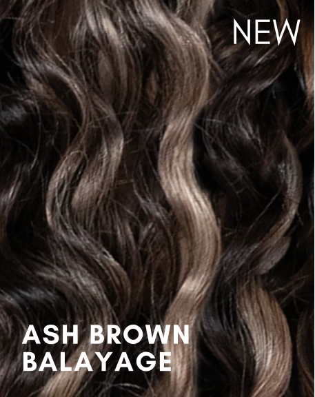 ash brown balayage