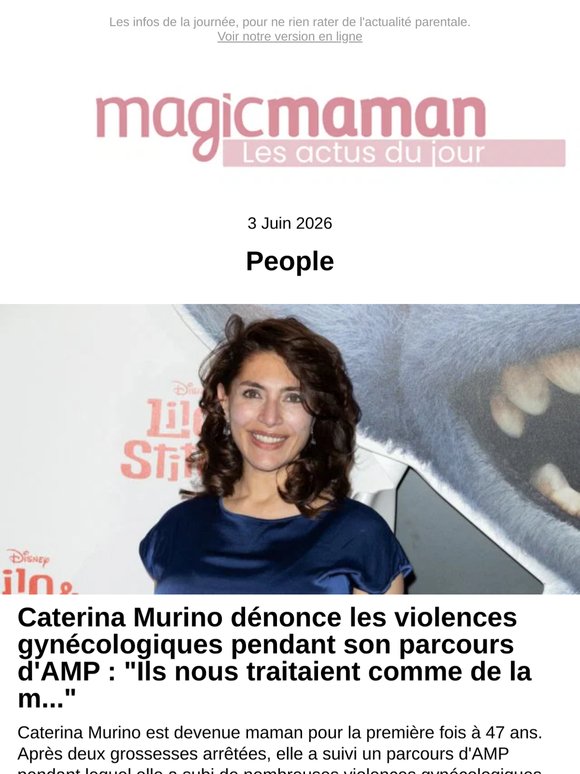 Caterina Murino dénonce les violences gynécologiques pendant son parcours d'AMP : "Ils nous traitaient comme de la m..."