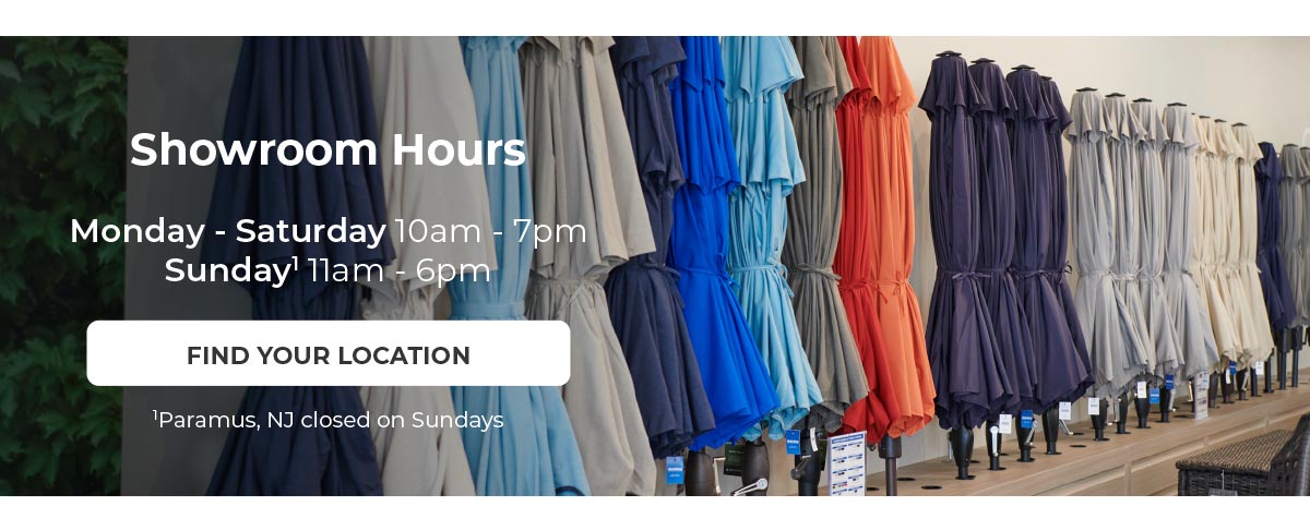 Showroom hours 