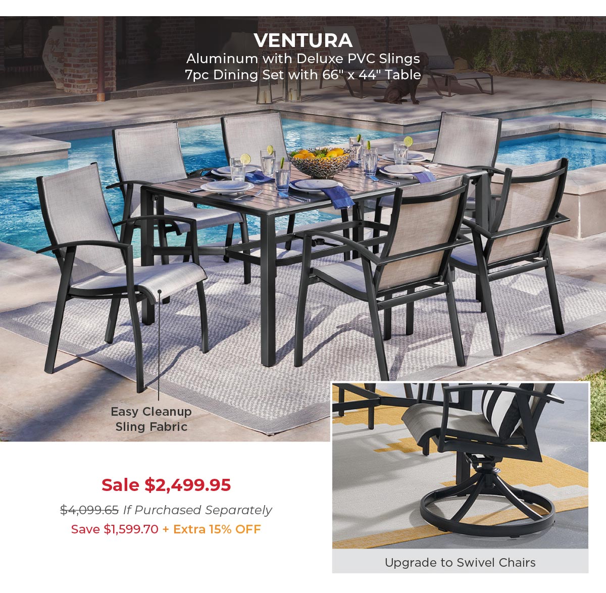 Ventura 7pc dining set 