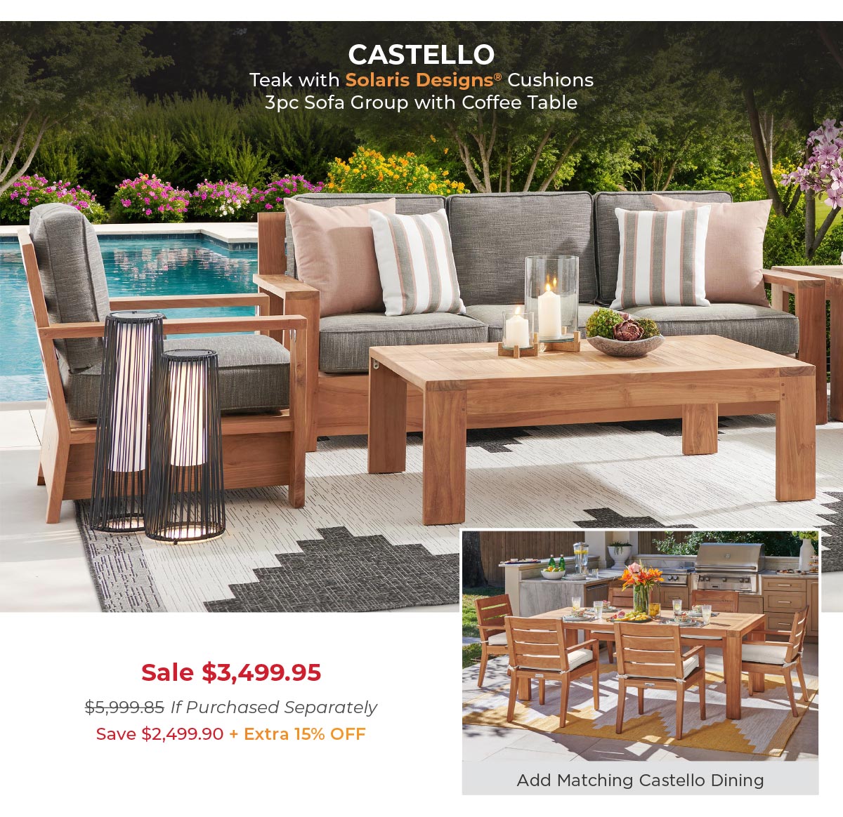 Castello sofa group 
