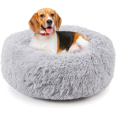 Fluffy Round Pet Bed