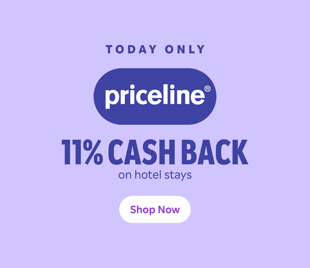 🚨11% Cash Back on hotels at Priceline 🚨