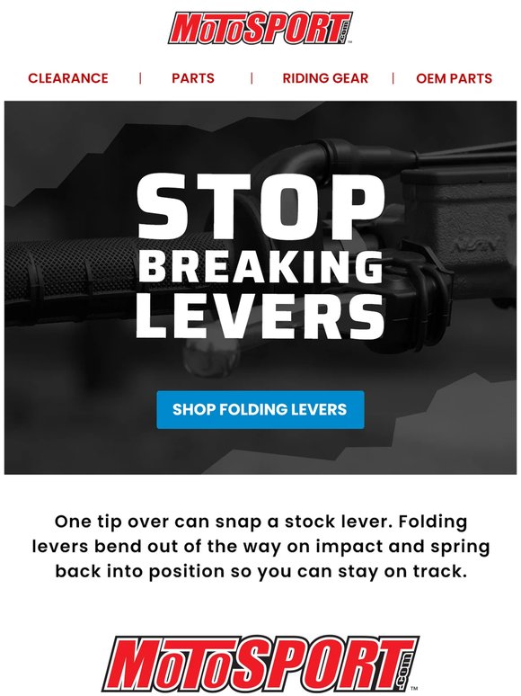 Stop Breaking Levers!