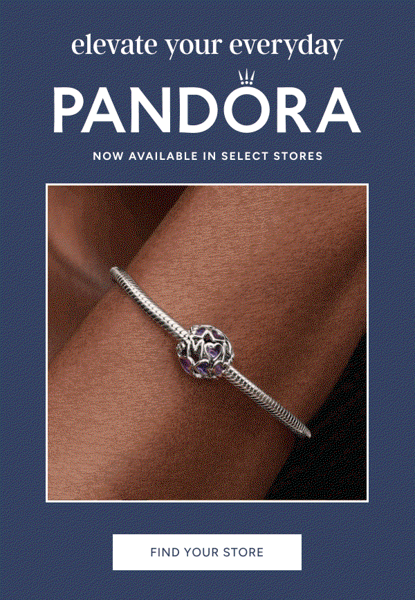pandora now available in select stores