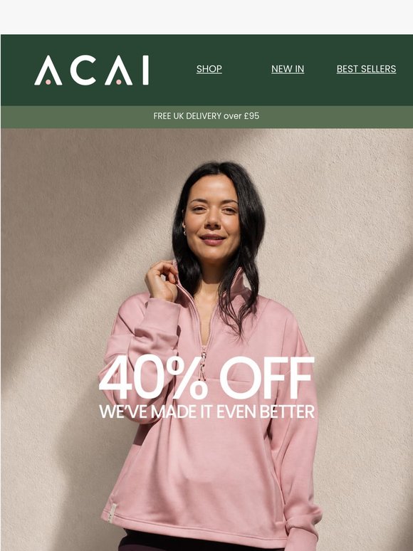 Good news… it’s now 40% off 👀
