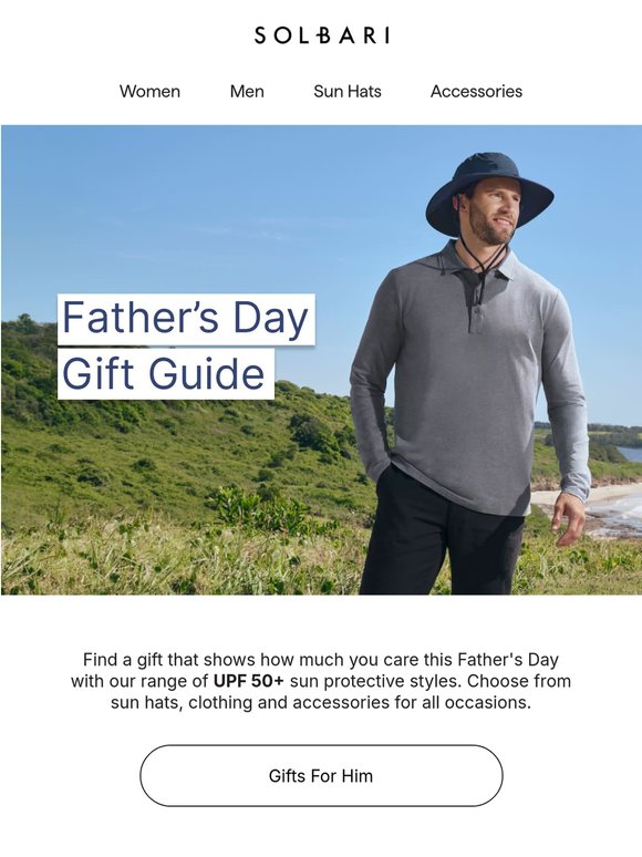 Your UPF 50+ Father's Day gift guide