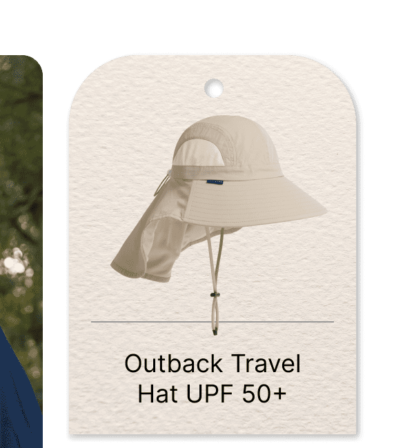 Men's Outback Travel Hat UPF 50+