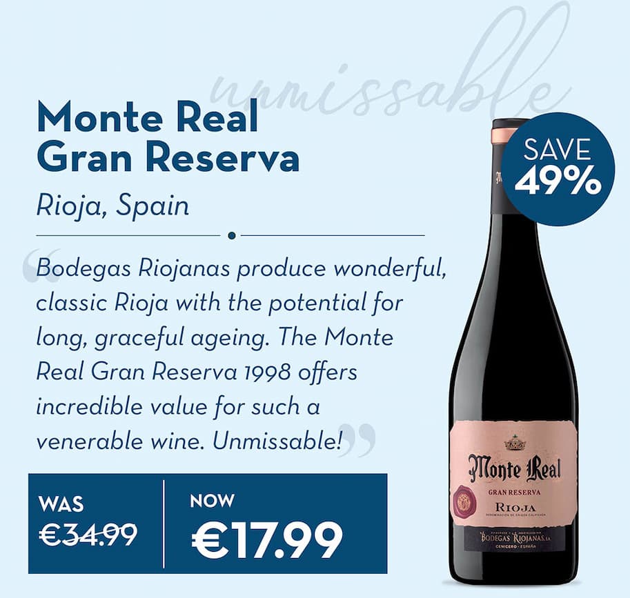 Buy Monte Real Rioja Gran Reserva Now