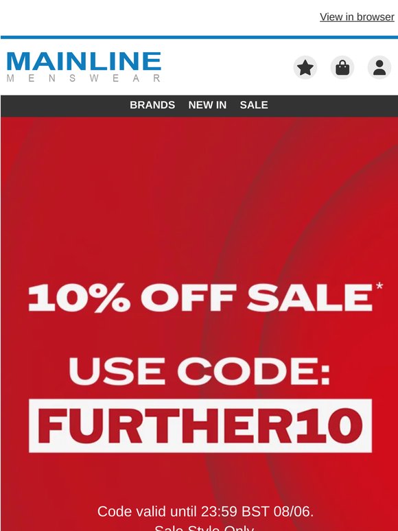 EXTRA 10% Off Sale 🔥 Don't miss this offer, —