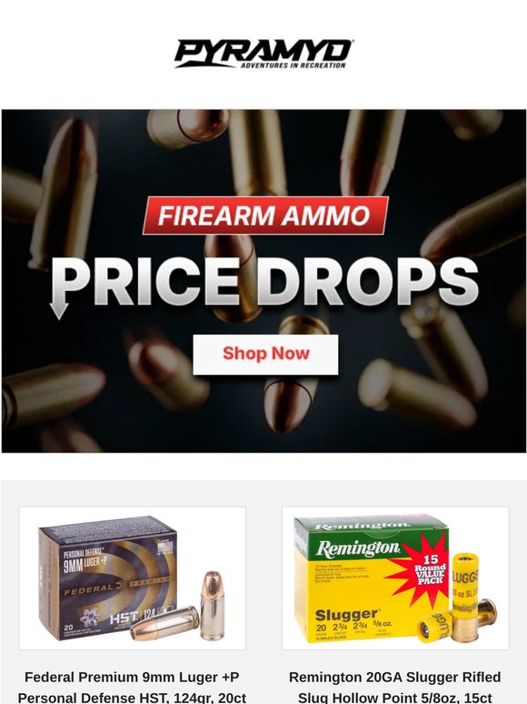 Up to 38% Off Federal Ammo
