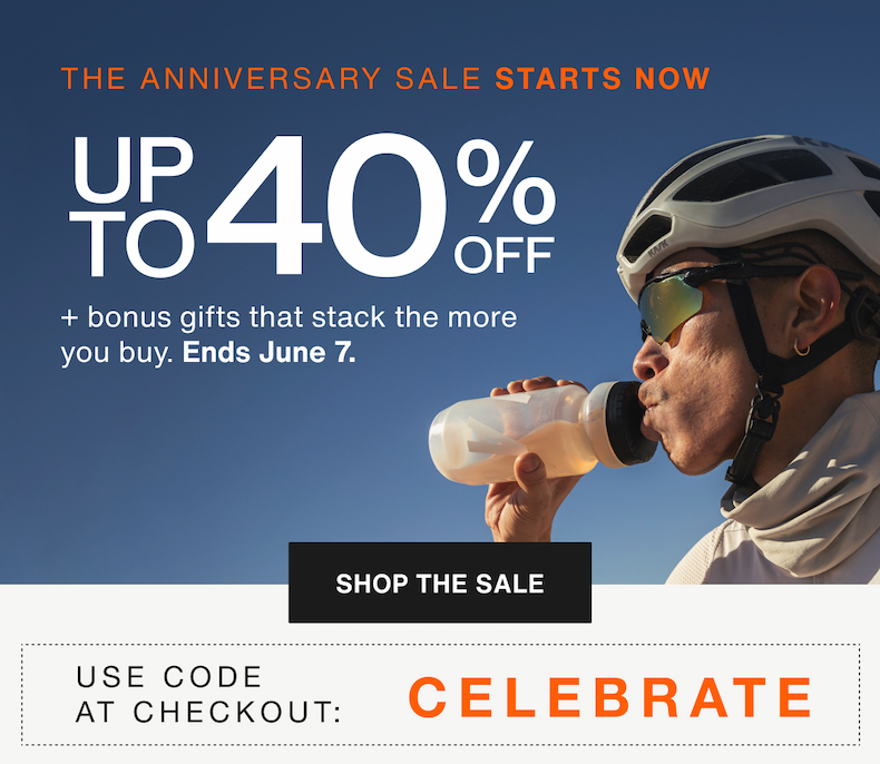 The Anniversary Sale Starts Now. Up to 40% off + bonus gifts that stack the more you buy. Ends June 7. Use code Celebrate at checkout. Shop the sale.