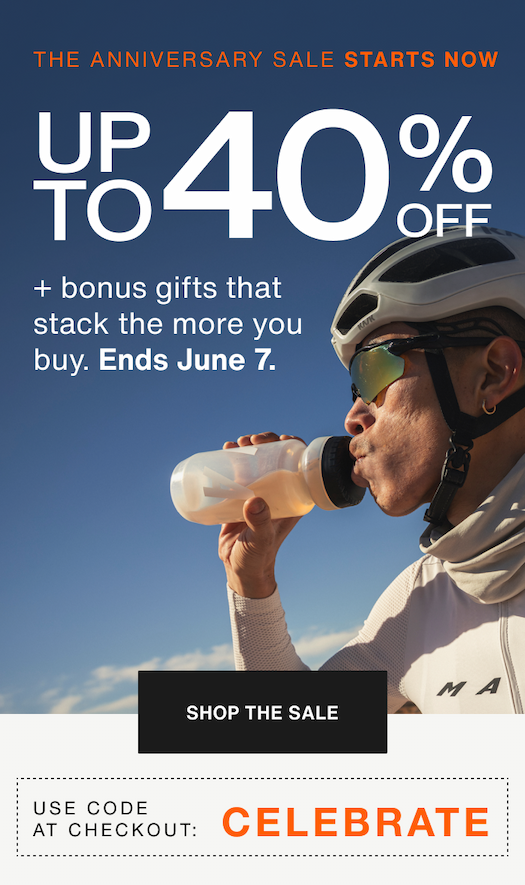 The Anniversary Sale Starts Now. Up to 40% off + bonus gifts that stack the more you buy. Ends June 7. Use code Celebrate at checkout. Shop the sale.
