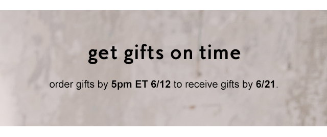 get gifts on time